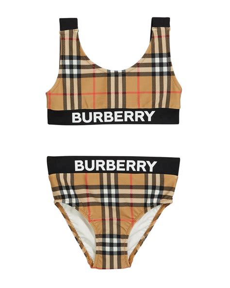 burberry women swimsuits|burberry high waisted bikini.